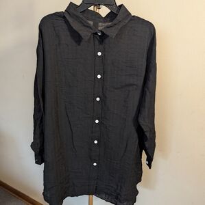 Classic Black Women's Shirt